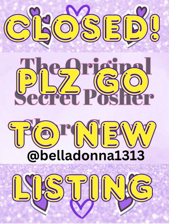 secret posher follow group Other - CLOSED SEE NEW LISTING 95 ♥️ NO 94 ♥️ NOW PLAYING PLEASE Like New Copy Listing